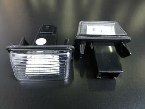  Peugeot canceller built-in LED number light license lamp exchange type 207