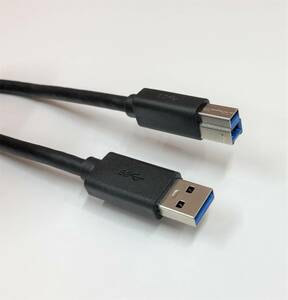 USB3.0ケーブル 1.8m タイプAオス - タイプBオス 新品未使用　Type-A（Standard-A） Type-B（Standard-B）