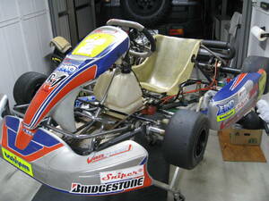 ！Racing kart　Van Speed　ROTAX FR 125 MAX　ALFANO　included属　中古！