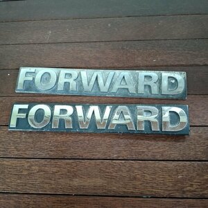 旧車　いすゞ　フォワード　エンブレム　FORWARD　セット