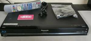 Panasonic DMR-BW730 2番組同時録画　 大容量HDD W録画 整備済み　リモコン HDMI 付 完動品 2008年製 2123