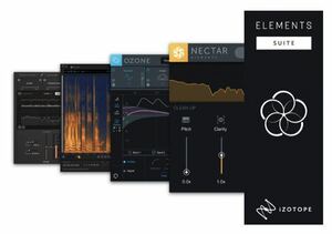 izotope Elements Suite (includes RX, Ozone, Neutron, and Nectar Elements) ＋ Trash2 セット
