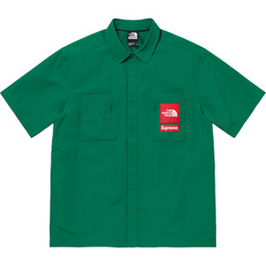 Supreme/The North Face Trekking S/S Shirt Dark Green Large シュプリーム ザ・ノース・フェイス シャツ ダークグリーン 緑 L