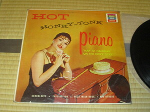 Happy O'Hallihan &#34;HAP&#34; O' HALLIHAN HONKY-TONK PIANO 米 LP モノラル盤 MONO