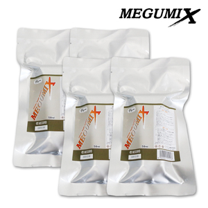 メール便送料無料 4点セット メグミックス メグロ化学工業 グレー 遅乾タイプ 50ml 120286 MEGUMIX 万能 接着剤 補修材