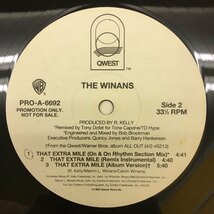 12inch The Winans / That Extra Mile USオリジ Qwest PRO-A-6692 R.Kellyプロデュース Promo Only レア R.ケリー NJS_画像2