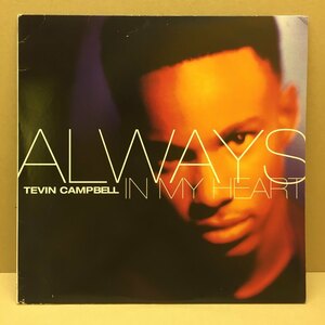 12inch Tevin Campbell / Always In My Heart USオリジ Qwest PRO-A-6701 Babyfaceプロデュース Promo Only