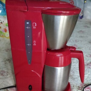 メリタ コーヒーメーカー レッド