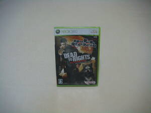 DEAD TO RIGHTS RETRIBUTION デッド トゥ ライツ レトリビューション [XBOX360ソフト]