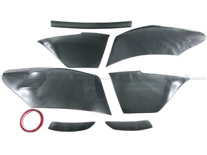  Lexus LS460L USF41 USF46 latter term smoked tail light cover set lamp rear rear garnish panel SMO-REA-180