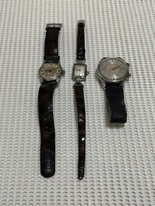 1円~ORIENT STAR'DOXA'CITIZEN ヴィンテージ腕時計まとめ売り 3点