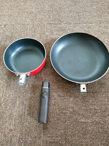 ソロキャンプ 直火 フライパン