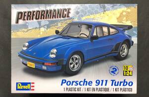 @中古絶版模型堂 レベル 1/24 ポルシェ911ターボ Revell Porsche 911 Turbo ポルシェ ターボ 定形外送料510円