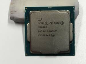 B1302)Intel Celeron G3930T 2.7GHz/SR35V/LGA1151 中古動作品(タ)