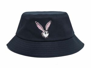 マルボンゴルフ　ラビット　ハット　L/XL ネイビー　malbon golf Rabbit Hat NAVY