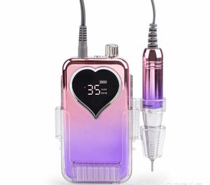 ネイルマシーン ネイルドリル ネイルツール ジェル ネイル 最大35000回転! 正/逆回転 高速回転 ポータブルタイプ