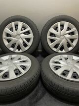 155/65R14 DUNLOP/ENASAVE EC300 20年 ホンダ N-BOX 純正 14インチ 4.5J ＋40 100 4H エナセーブ バリ山 4本 夏タイヤ_画像1