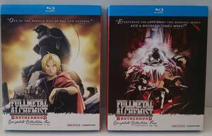 【北米版ブルーレイ】鋼の錬金術師 コンプリートシリーズ1+2 全64話【20200813】北米 Blu-ray BD