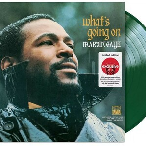 新品LP限定グリーンカラー重量盤マーヴィンゲイ ボーナストラック収録Marvin Gaye What's Going Onレコード