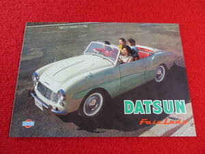 ●　DATSUN　FAIRLADY　213　左H　1961　昭和36　カタログ　●