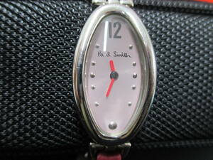 ポールスミス 腕時計 5420-T004377Y レディース 革ベルト ピンク【988】