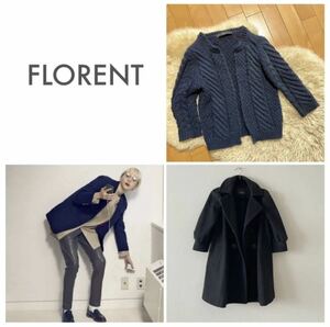  free shipping FLORENT 2 put on set pull over sweater knitted coat puff sleeve 