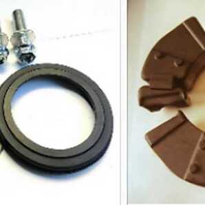 ペイペイCB250T CB400T ホークⅡスーパー ホークⅢ CB400N CB400D 新品 スプロケット ボルト ダンパー ラバー セット(コムスター用)