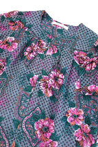 Used 90s ONWARD Flower pattern Tunic Dress Size M 古着_画像3