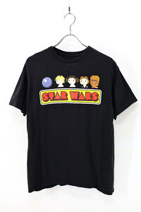 Used 00s STAR WARS PAC-MAN Parody Graphic T-Shirt Size L 相当 古着