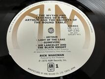 Rick Wakeman★中古LP国内盤「リック・ウエイクマン～アーサー王と円卓の騎士たち」_画像5