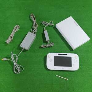 Wii U 本体 32GB WUP-101 GamePad ゲームパッド WUP-010 ホワイト シロ 動作確認済み 初期化済み オススメ(*^^*) Nintendo 任天堂