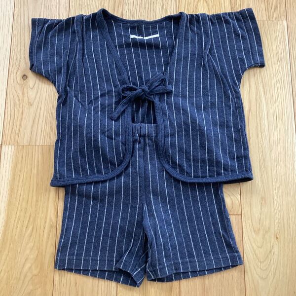 COMME CA DU MODE FOSSETTE コムサ デ モード フォセット コムサ 甚平 はっぴ ゴムズボン 80