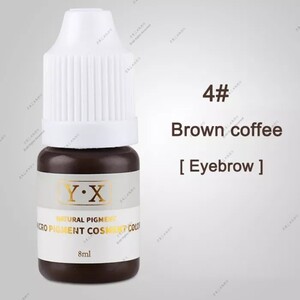 ■#4■Brown Coffee■眉■アイブロウ用■アートメイクのインク■色素■タトゥー