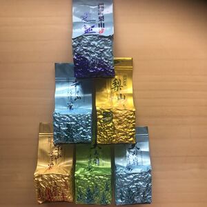 台湾茶 コスパセット 烏龍茶6種 75g6個 450g UP!