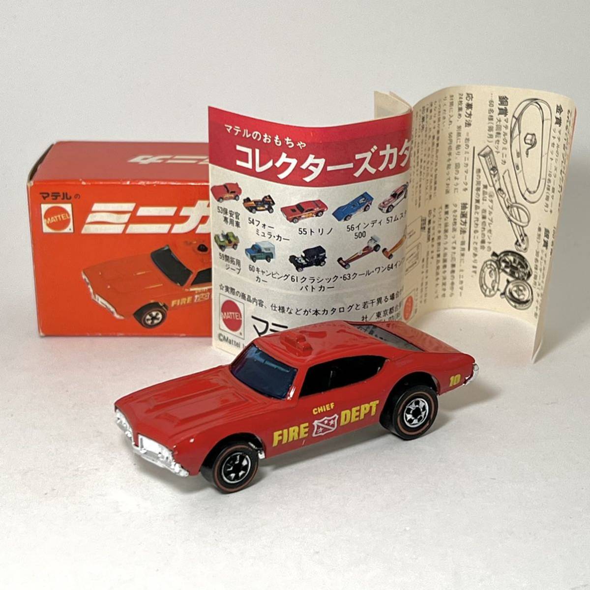 芸能人愛用 m2000さん専用 赤箱 マテルのミニカ レッドライン 4台