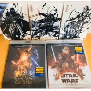 【Amazon.co.jp限定】スター・ウォーズ フォースの覚醒＆最後のジェダイ Blu-ray ポストカード付　新品　廃盤