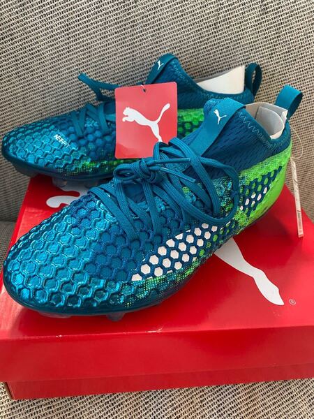 新品未使用品 puma プーマ サッカー スパイク 26cm NETFIT HG