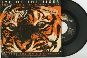 【ロック 7インチ】Survivor - Eye Of The Tiger / Take You On A Saturday [Scotti Bros. Records ARZ 37549]