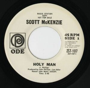 【ロック 7インチ】Scott McKenzie - Holy Man / What's The Difference [Ode Records ZS7-107]