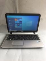 HP PROBOOK 450 G3/Intel Core i5-6200U 2.30GHz/ メモリ:4GB /HDD:500GB /Windows10 Pro/ JXNT1240_画像1