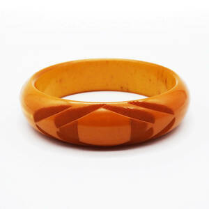 ★60s USA vintage bakelite bangle