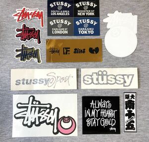 新品未使用11枚セット☆超希少廃盤☆STUSSY ステッカーセット☆ステューシーリヴィンジェネラルストア