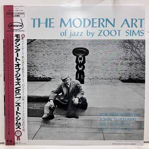 ●即決LP ZOOT SIMS modern art of jazz JP 22wb7003 MONO 150G 帯ライナー完品 DAWN名盤 ズート・シムズ