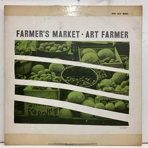 ●即決00LP ART FARMER farmer's market 紫/米ミゾナシRVG機械刻印MONO アート・ファーマー Hank Mobkey 