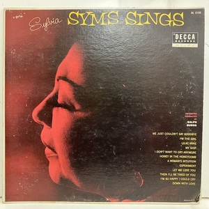 ●即決VOCAL LP Sylvia Syms / Sings jv2614 米オリジナル、Dg Mono Flat シルヴィア・シムズ