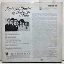 ●即決VOCAL LP Double Six Of Paris / Swingin' Singin' jv2650 米オリジナル Dg Stereo ダブル・シックス・オブ・パリ_画像4