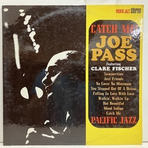 ●即決LP Joe Pass / Catch Me j33421 米オリジナル Stereo 赤盤 ジョー・パス_画像1