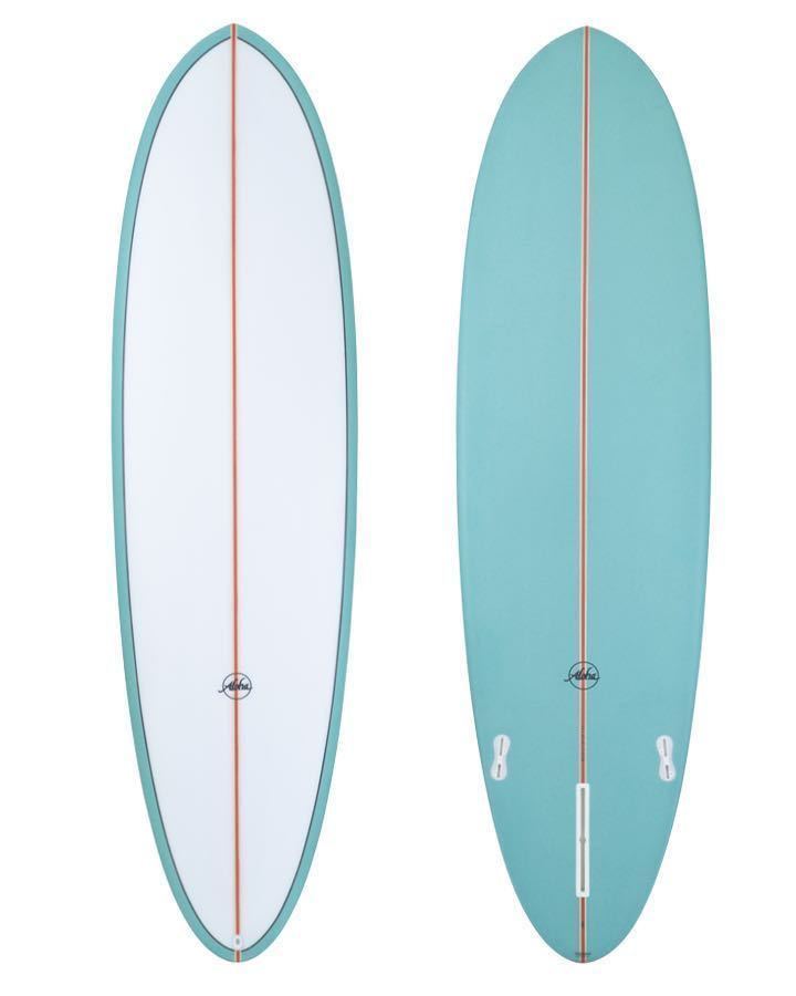 新品!未使用!大特価!今、流行りのミッドレングス 2022 ALOHA FUN DIVISION MID PU AQUA 7’0”メーカー希望小売価 145,200円(税込み)
