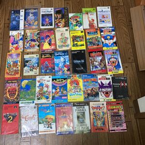 スーパーファミコンの説明書まとめ売り
