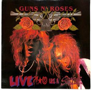 c5694/12/米/オリジナル/STERLING刻印/ジャンク扱い/Guns N' Roses/Live ?!★@ Like A Suicide